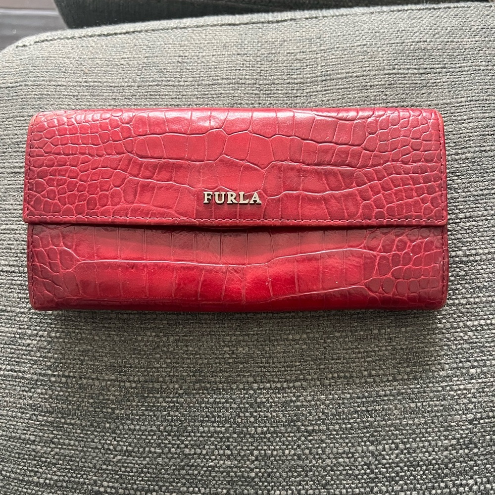Furla wallet. Gently used.